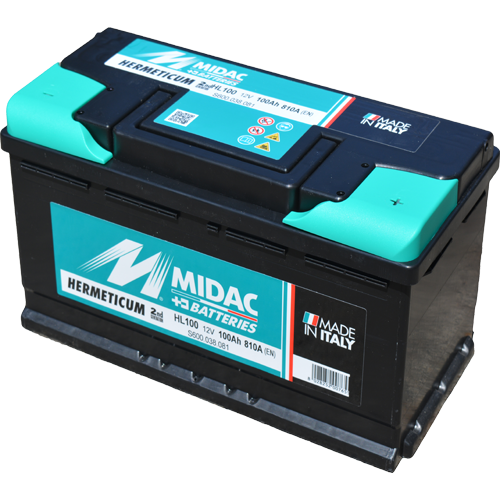 Midac akkumulátor 12V 100Ah