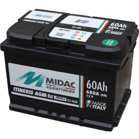 midac agm 12V-60Ah