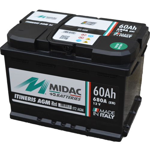 midac agm 12V-60Ah