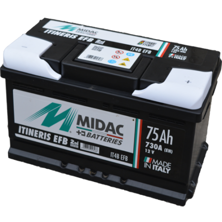 Midac EFB 12V 75Ah