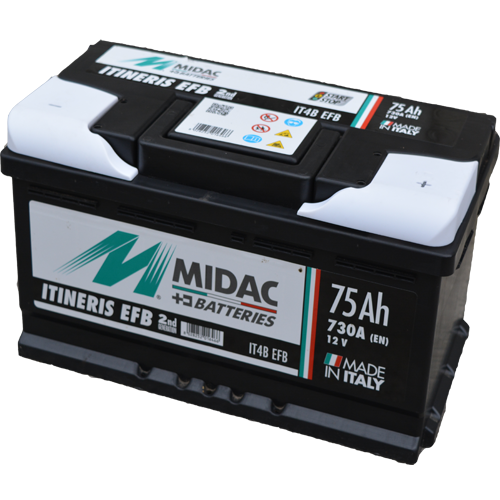 Midac EFB 12V 75Ah