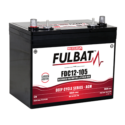 Fulbat AGM Carbon FDC12-105AGM 12V 105Ah