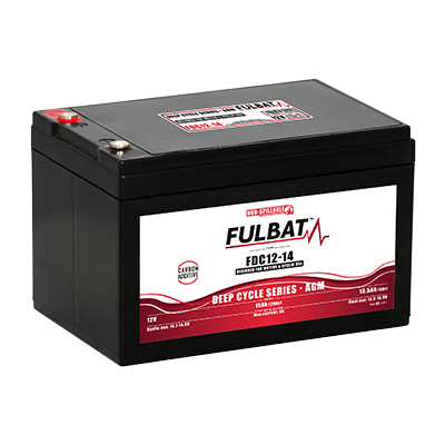 Fulbat AGM Carbon FDC12-14AGM 12V 14Ah