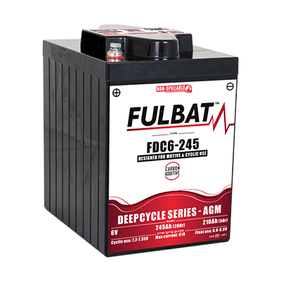 Fulbat AGM Carbon FDC6-245AGM 6V 245Ah