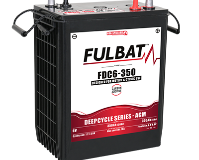 Fulbat AGM Carbon FDC6-350AGM