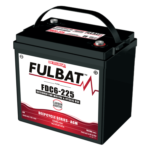 Fulbat AGM Carbon FDC6-225AGM 6V 225Ah
