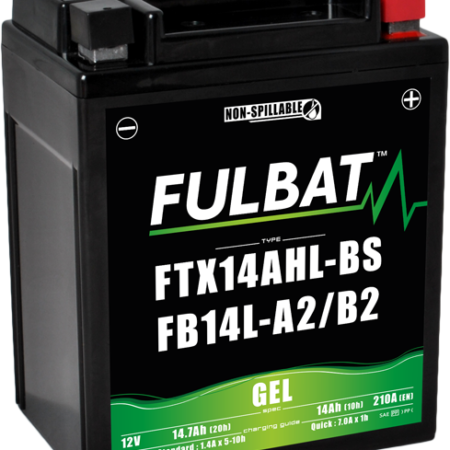 Fulbat FTX14AHL-BS GEL 12V 14,7Ah